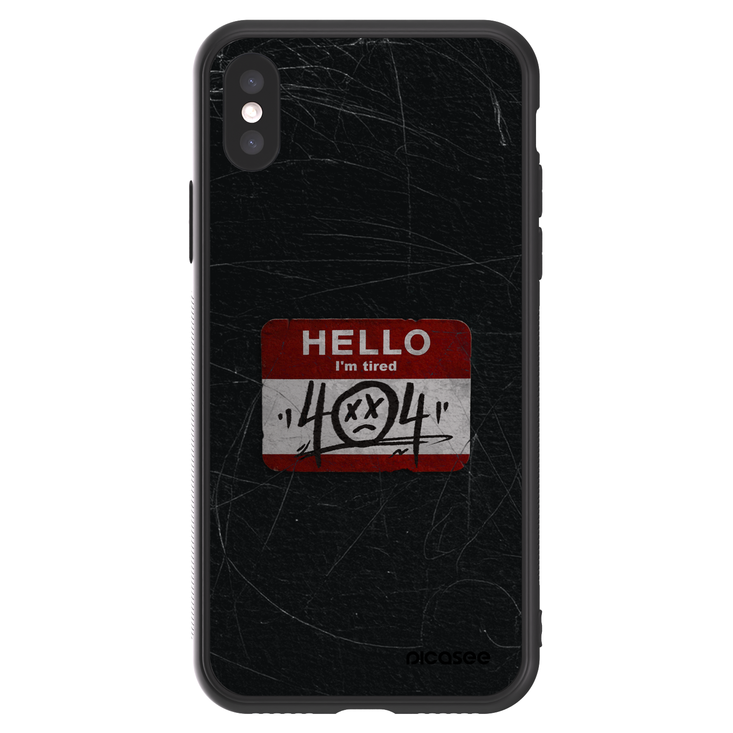 Picasee ULTIMATE CASE za Apple iPhone X/XS - HELLO 404