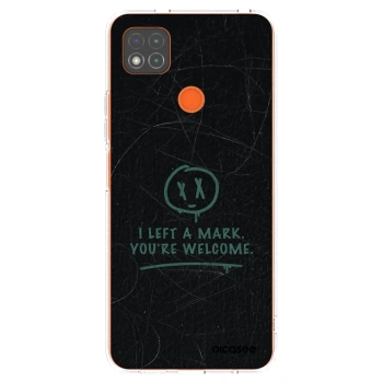 Picasee silikonska prozirna maskica za Xiaomi Redmi 9C - LEFT A MARK