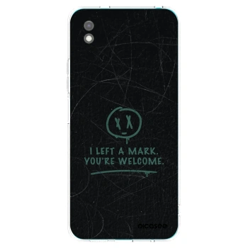Picasee crna silikonska maskica za Xiaomi Redmi 9A - LEFT A MARK