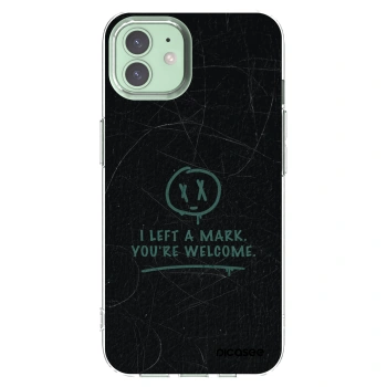 Picasee silikonska prozirna maskica za Apple iPhone 12 - LEFT A MARK