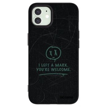 Picasee crna silikonska maskica za Apple iPhone 12 Pro - LEFT A MARK
