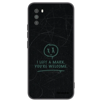 Picasee crna silikonska maskica za Xiaomi Poco M3 - LEFT A MARK