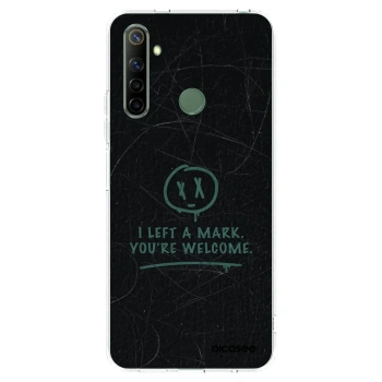 Picasee silikonska prozirna maskica za Realme 6i - LEFT A MARK