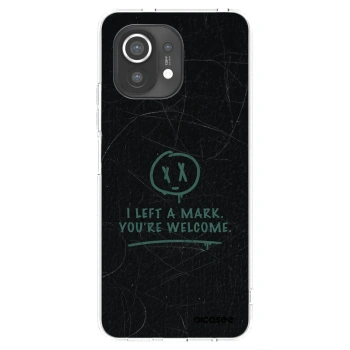 Picasee silikonska prozirna maskica za Xiaomi Mi 11 - LEFT A MARK