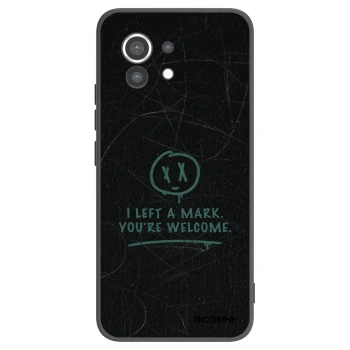 Picasee crna silikonska maskica za Xiaomi Mi 11 - LEFT A MARK