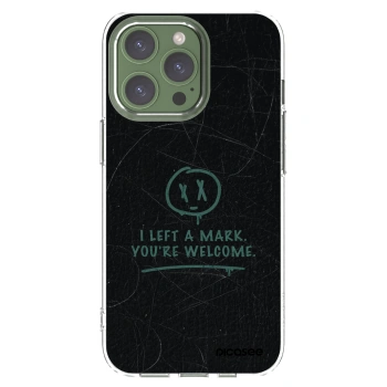 Picasee silikonska prozirna maskica za Apple iPhone 13 Pro - LEFT A MARK
