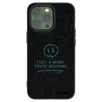 Picasee crna silikonska maskica za Apple iPhone 13 Pro - LEFT A MARK