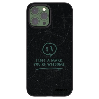 Picasee crna silikonska maskica za Apple iPhone 13 Pro Max - LEFT A MARK