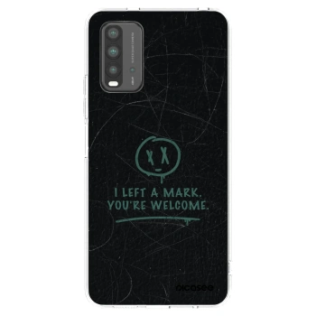 Picasee silikonska prozirna maskica za Xiaomi Redmi 9T - LEFT A MARK