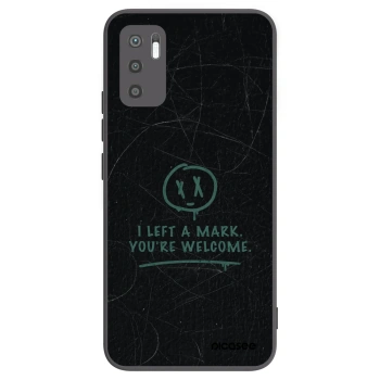 Picasee crna silikonska maskica za Xiaomi Redmi Note 10 5G - LEFT A MARK