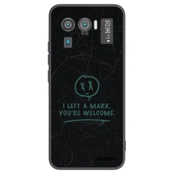 Picasee crna silikonska maskica za Xiaomi Mi 11 Ultra - LEFT A MARK