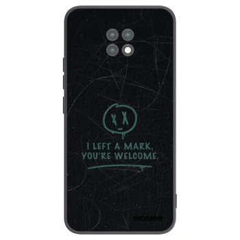 Picasee crna silikonska maskica za Xiaomi Redmi Note 9T - LEFT A MARK