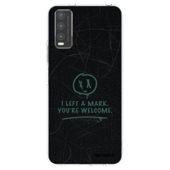 Picasee silikonska prozirna maskica za Vivo Y20s - LEFT A MARK