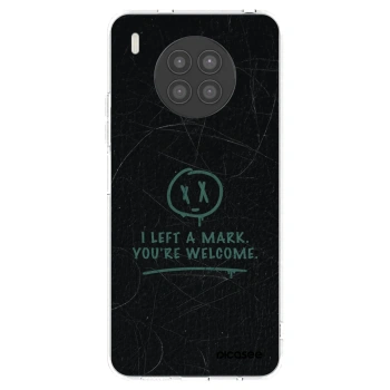 Picasee silikonska prozirna maskica za Huawei Nova 8i - LEFT A MARK