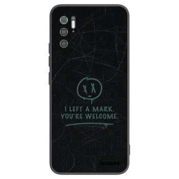 Picasee crna silikonska maskica za Xiaomi Poco M3 Pro 5G - LEFT A MARK