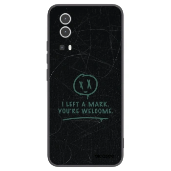 Picasee crna silikonska maskica za Vivo Y72 5G - LEFT A MARK