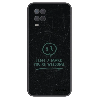 Picasee crna silikonska maskica za Realme 8 5G - LEFT A MARK