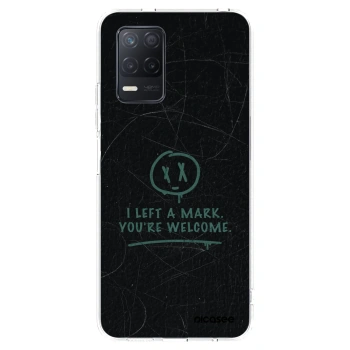 Picasee silikonska prozirna maskica za Realme 8 5G - LEFT A MARK
