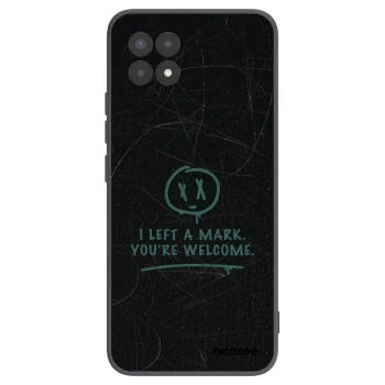 Picasee crna silikonska maskica za Realme 8i - LEFT A MARK