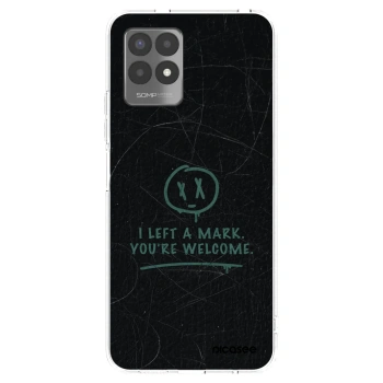 Picasee silikonska prozirna maskica za Realme 8i - LEFT A MARK