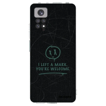 Picasee silikonska prozirna maskica za Xiaomi Redmi Note 11S 4G - LEFT A MARK
