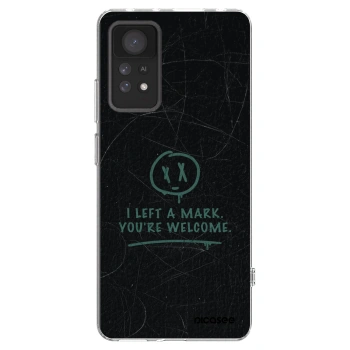 Picasee silikonska prozirna maskica za Xiaomi Redmi Note 11 Pro 5G - LEFT A MARK