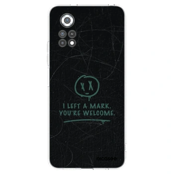 Picasee silikonska prozirna maskica za Xiaomi Poco X4 Pro 5G - LEFT A MARK