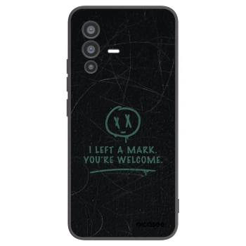 Picasee crna silikonska maskica za Vivo V23 5G - LEFT A MARK