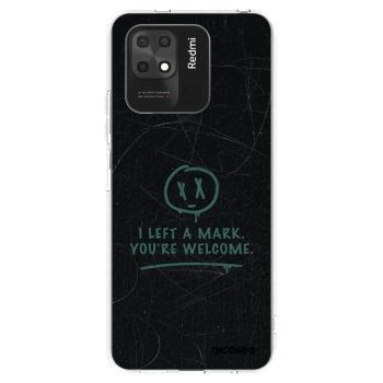 Picasee silikonska prozirna maskica za Xiaomi Redmi 10C - LEFT A MARK