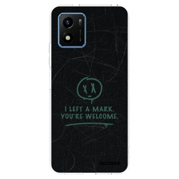 Picasee silikonska prozirna maskica za Vivo Y01 - LEFT A MARK
