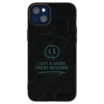 Picasee crna silikonska maskica za Apple iPhone 14 Plus - LEFT A MARK