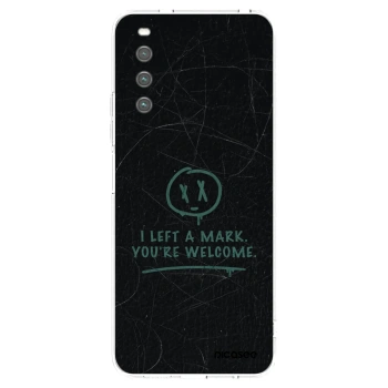 Picasee silikonska prozirna maskica za Sony Xperia 10 IV 5G - LEFT A MARK