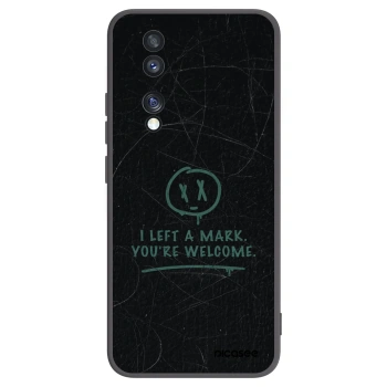 Picasee crna silikonska maskica za Honor 70 - LEFT A MARK