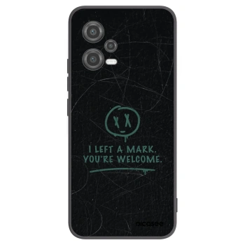 Picasee crna silikonska maskica za Xiaomi Poco X5 - LEFT A MARK