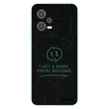 Picasee silikonska prozirna maskica za Xiaomi Poco X5 - LEFT A MARK