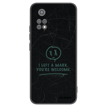 Picasee crna silikonska maskica za Xiaomi Redmi Note 11S 5G - LEFT A MARK