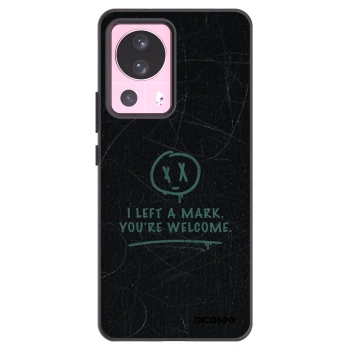 Picasee crna silikonska maskica za Xiaomi 13 Lite - LEFT A MARK