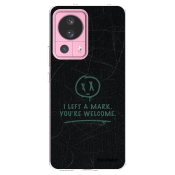 Picasee silikonska prozirna maskica za Xiaomi 13 Lite - LEFT A MARK