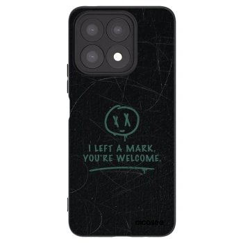 Picasee crna silikonska maskica za Honor X8a - LEFT A MARK