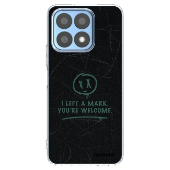 Picasee silikonska prozirna maskica za Honor X8a - LEFT A MARK