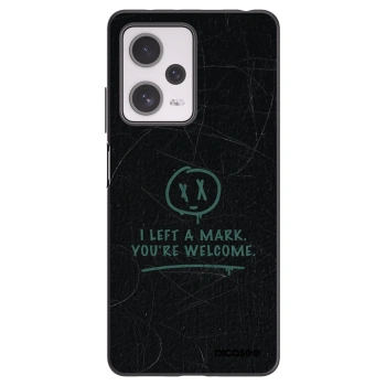 Picasee crna silikonska maskica za Xiaomi Redmi Note 12 Pro+ 5G - LEFT A MARK