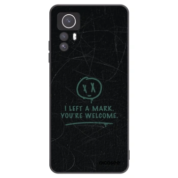 Picasee crna silikonska maskica za Xiaomi Redmi Note 12S - LEFT A MARK