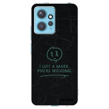 Picasee silikonska prozirna maskica za Xiaomi Redmi Note 12 4G - LEFT A MARK