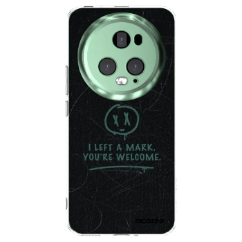 Picasee silikonska prozirna maskica za Honor Magic5 Pro - LEFT A MARK