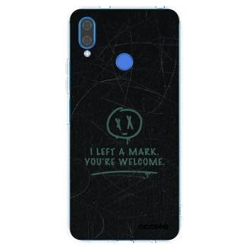 Picasee silikonska prozirna maskica za Huawei Nova 3 - LEFT A MARK