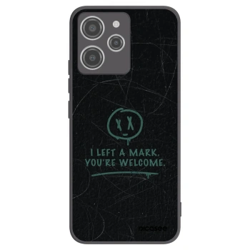 Picasee crna silikonska maskica za Xiaomi Redmi 12 4G - LEFT A MARK