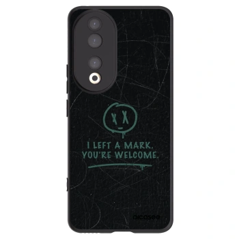 Picasee crna silikonska maskica za Honor 90 5G - LEFT A MARK