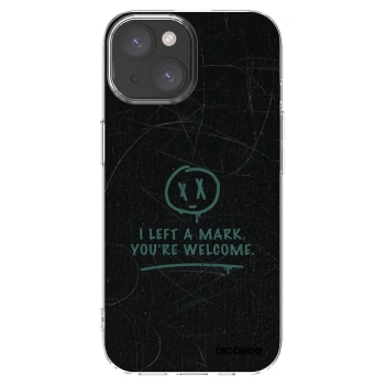 Picasee silikonska prozirna maskica za Apple iPhone 15 - LEFT A MARK