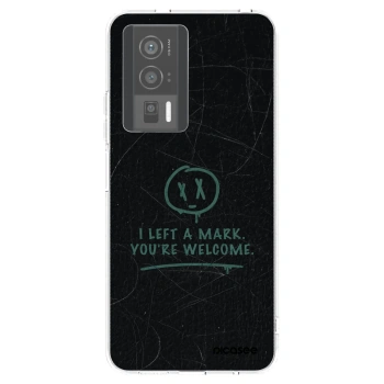 Picasee silikonska prozirna maskica za Xiaomi Poco F5 Pro 5G - LEFT A MARK