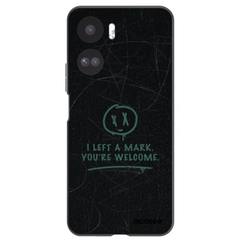 Picasee crna silikonska maskica za Honor 90 Lite 5G - LEFT A MARK